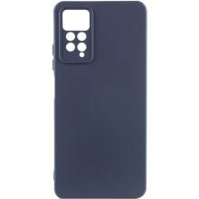 Чехол Silicone Cover Lakshmi Full Camera (AAA) для Xiaomi Redmi Note 11 Pro 4G/5G / 12 Pro 4G – Темно-синий