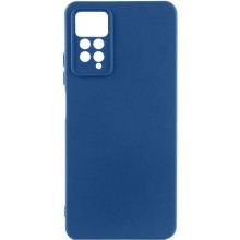 Чохол Silicone Cover Lakshmi Full Camera (AAA) для Xiaomi Redmi Note 11 Pro 4G/5G / 12 Pro 4G (Синій)