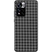 Чехол TPU+PC Grid для Xiaomi Redmi Note 11 Pro 4G/5G / 12 Pro 4G – Черный