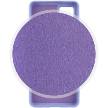 Чохол TPU GETMAN Liquid Silk Full Camera для Xiaomi Redmi Note 11 Pro 4G/5G / 12 Pro 4G – Бузковий