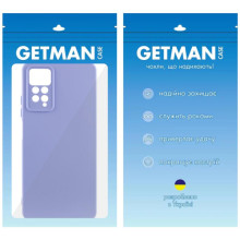 Чехол TPU GETMAN Liquid Silk Full Camera для Xiaomi Redmi Note 11 Pro 4G/5G / 12 Pro 4G – Сиреневый