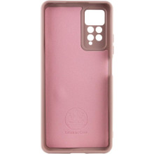 Чехол TPU GETMAN Liquid Silk Full Camera для Xiaomi Redmi Note 11 Pro 4G/5G / 12 Pro 4G – Розовый