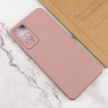Чехол TPU GETMAN Liquid Silk Full Camera для Xiaomi Redmi Note 11 Pro 4G/5G / 12 Pro 4G – Розовый