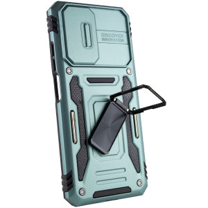 Ударостійкий чохол Camshield Army Ring для Xiaomi Redmi Note 11 Pro 4G/5G / 11E Pro / 12 Pro 4G – Зелений