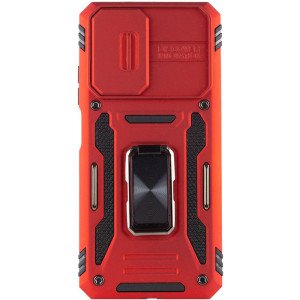 Ударостійкий чохол Camshield Army Ring для Xiaomi Redmi Note 11 Pro 4G/5G / 11E Pro / 12 Pro 4G – Червоний