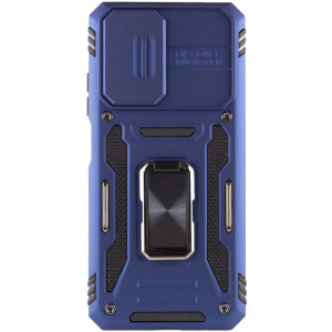Ударостійкий чохол Camshield Army Ring для Xiaomi Redmi Note 11 Pro 4G/5G / 11E Pro / 12 Pro 4G – Синій