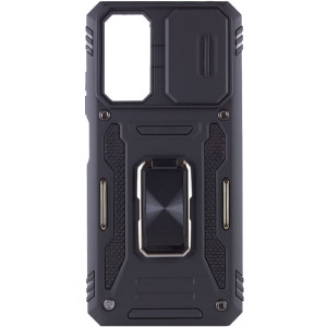 Ударостійкий чохол Camshield Army Ring для Xiaomi Redmi Note 11 Pro 4G/5G / 11E Pro / 12 Pro 4G – Чорний