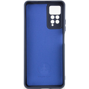 Чохол Silicone Cover Lakshmi Full Camera (AAA) для Xiaomi Redmi Note 11 Pro 4G/5G / 12 Pro 4G – Темно-синій