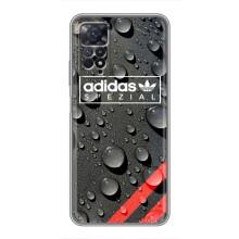 Чехлы Адидас для Xiaomi Redmi Note 11 Pro (AlphaPrint) (Адидас принт)