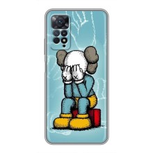 Чехлы для Xiaomi Redmi Note 11 Pro - Bearbrick Louis Vuitton (PREMIUMPrint) (Плач Bearbrick)