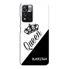 Чехлы для Xiaomi Redmi Note 11 Pro - Женские имена – KARINA
