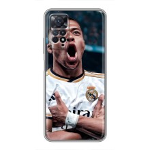 Чехол (TPU) с Футболистом на Xiaomi Redmi Note 11 Pro (Гол Мбаппе)