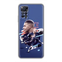 Чехол (TPU) с Футболистом на Xiaomi Redmi Note 11 Pro (Килиан)