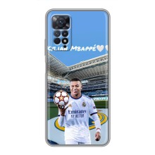 Чехол (TPU) с Футболистом на Xiaomi Redmi Note 11 Pro (Mbappe Real)