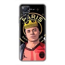 Чехол (TPU) с Футболистом на Xiaomi Redmi Note 11 Pro (Mbappe King)
