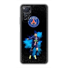 Чехол (TPU) с Футболистом на Xiaomi Redmi Note 11 Pro (Мбаппе ПСЖ)