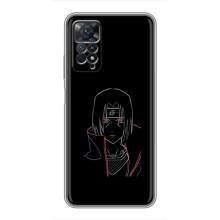 Чехлы на тему: Итачи Учиха для Xiaomi Redmi Note 11 Pro (AlphaPrint)