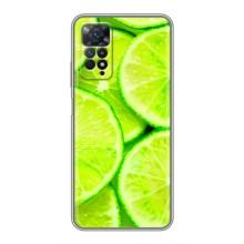 Чехлы с Фруктами для Xiaomi Redmi Note 11 Pro (VPrint) (Лайм)