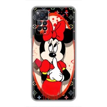 Чехол Disney Mouse Xiaomi Redmi Note 11 Pro (PREMIUMPrint) (Минни Маус ЛВ)