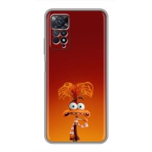 Чехол Головоломка для Xiaomi Redmi Note 11 Pro - (AlphaPrint) (Тревожность)