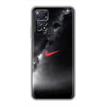 Чехол для Xiaomi Redmi Note 11 Pro - с принтом Найк (AlphaPrint)