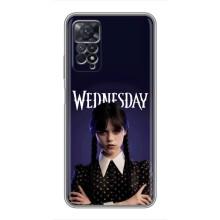 Чехлы Венсдей на Xiaomi Redmi Note 11 Pro Уэнсдей (AlphaPrint) (Wednesday)