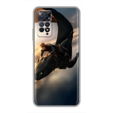 Чехол дракон Беззубик для Xiaomi Redmi Note 11 Pro – Полет Беззубика