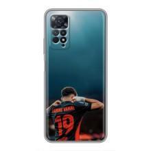 Чехол с футболистом Ламин Ямаль Xiaomi Redmi Note 11 Pro (Ламин 19)