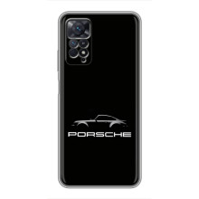 Чехол с авто Порше для Xiaomi Redmi Note 11 Pro