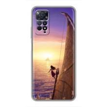 Чехол с мультфильмом Моана Xiaomi Redmi Note 11 Pro (Моана в море)