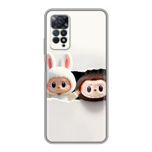 Чехол с Лабубу на Xiaomi Redmi Note 11 Pro (Лабубу)
