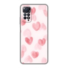 Чохол з розовим принтом для Xiaomi Redmi Note 11 Pro