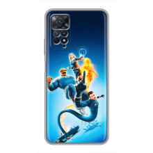 Чехол с принтом Фантастическая четверка для Xiaomi Redmi Note 11 Pro – Фантастическая четверка
