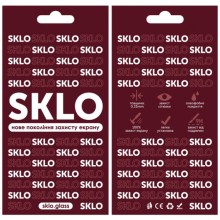 Захисне скло SKLO 3D (full glue) для Xiaomi Redmi Note 11 (Global) / Note 11S / Note 12S – Чорний