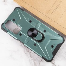 Ударопрочный чехол Pathfinder Ring для Xiaomi Redmi Note 11S / Note 11 (Global) – Зеленый