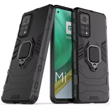 Ударостійкий чохол Transformer Ring for Magnet для Xiaomi Redmi Note 11 (Global) / Note 11S – Чорний