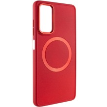 TPU чехол Bonbon Metal Style with MagSafe для Xiaomi Redmi Note 11 (Global) / Note 11S (Красный)