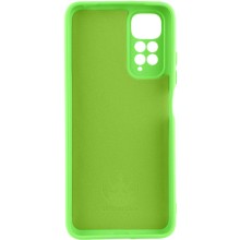 Чохол Silicone Cover Lakshmi Full Camera (A) для Xiaomi Redmi Note 11 (Global) / Note 11S – Салатовий