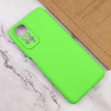 Чохол Silicone Cover Lakshmi Full Camera (A) для Xiaomi Redmi Note 11 (Global) / Note 11S – Салатовий