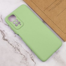 Чохол Silicone Cover Lakshmi Full Camera (A) для Xiaomi Redmi Note 11 (Global) / Note 11S – Зелений