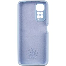 Чехол Silicone Cover Lakshmi Full Camera (AAA) для Xiaomi Redmi Note 11 (Global) / Note 11S – Голубой