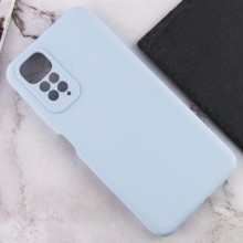 Чехол Silicone Cover Lakshmi Full Camera (AAA) для Xiaomi Redmi Note 11 (Global) / Note 11S – Голубой