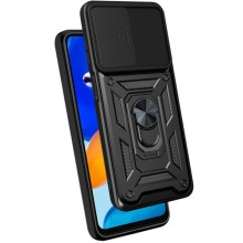Ударостійкий чохол Camshield Serge Ring для Xiaomi Redmi Note 11 (Global) / Note 11S – Чорний