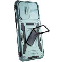 Ударопрочный чехол Camshield Army Ring для Xiaomi Redmi Note 11 (Global) / Note 11S / Note 12S – Зеленый