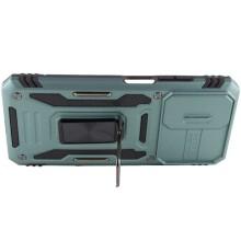 Ударопрочный чехол Camshield Army Ring для Xiaomi Redmi Note 11 (Global) / Note 11S / Note 12S – Зеленый