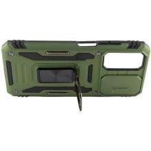 Ударопрочный чехол Camshield Army Ring для Xiaomi Redmi Note 11 (Global) / Note 11S / Note 12S – Оливковый