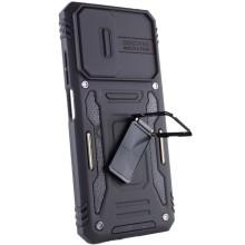 Ударопрочный чехол Camshield Army Ring для Xiaomi Redmi Note 11 (Global) / Note 11S / Note 12S – Черный