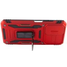 Ударопрочный чехол Camshield Army Ring для Xiaomi Redmi Note 11 (Global) / Note 11S / Note 12S – Красный