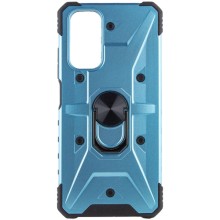 Ударопрочный чехол Pathfinder Ring для Xiaomi Redmi Note 11S / Note 11 (Global) – Голубой