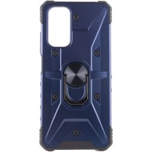 Ударопрочный чехол Pathfinder Ring для Xiaomi Redmi Note 11S / Note 11 (Global) – Синий